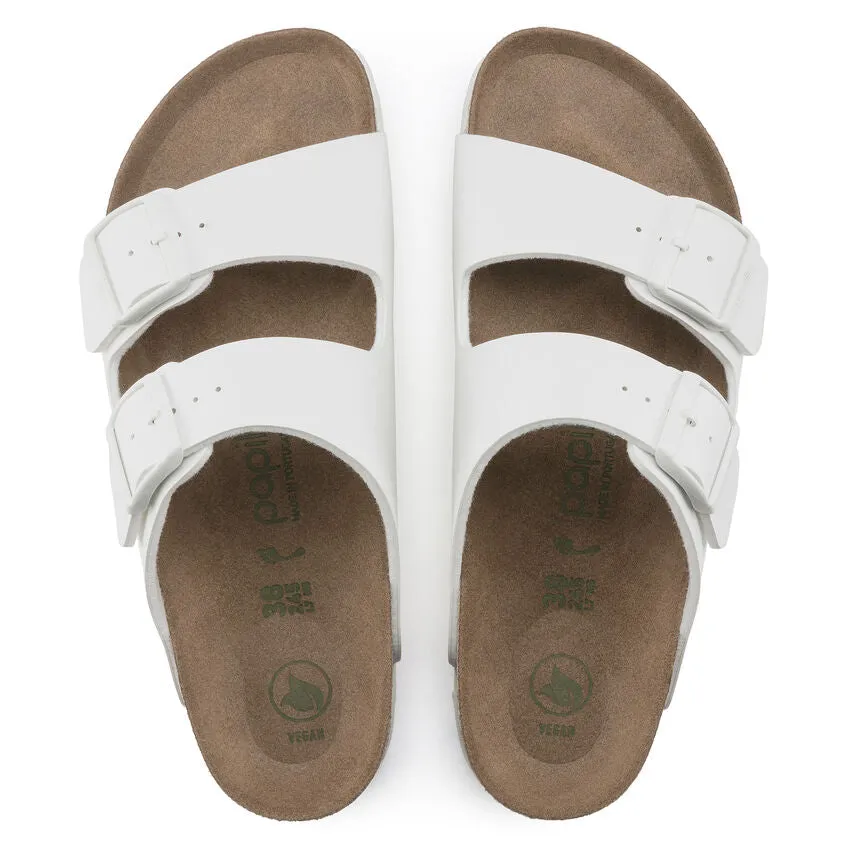 Brikenstock Papillio Women's Arizona Grooved Sandal - White 1018581