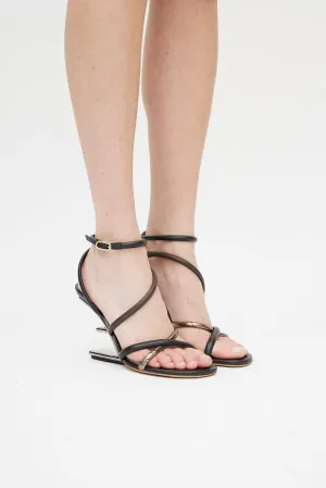 Brown & Multicolour First Strappy Sandal