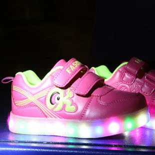 Light Up Flip Flops Kids A113
