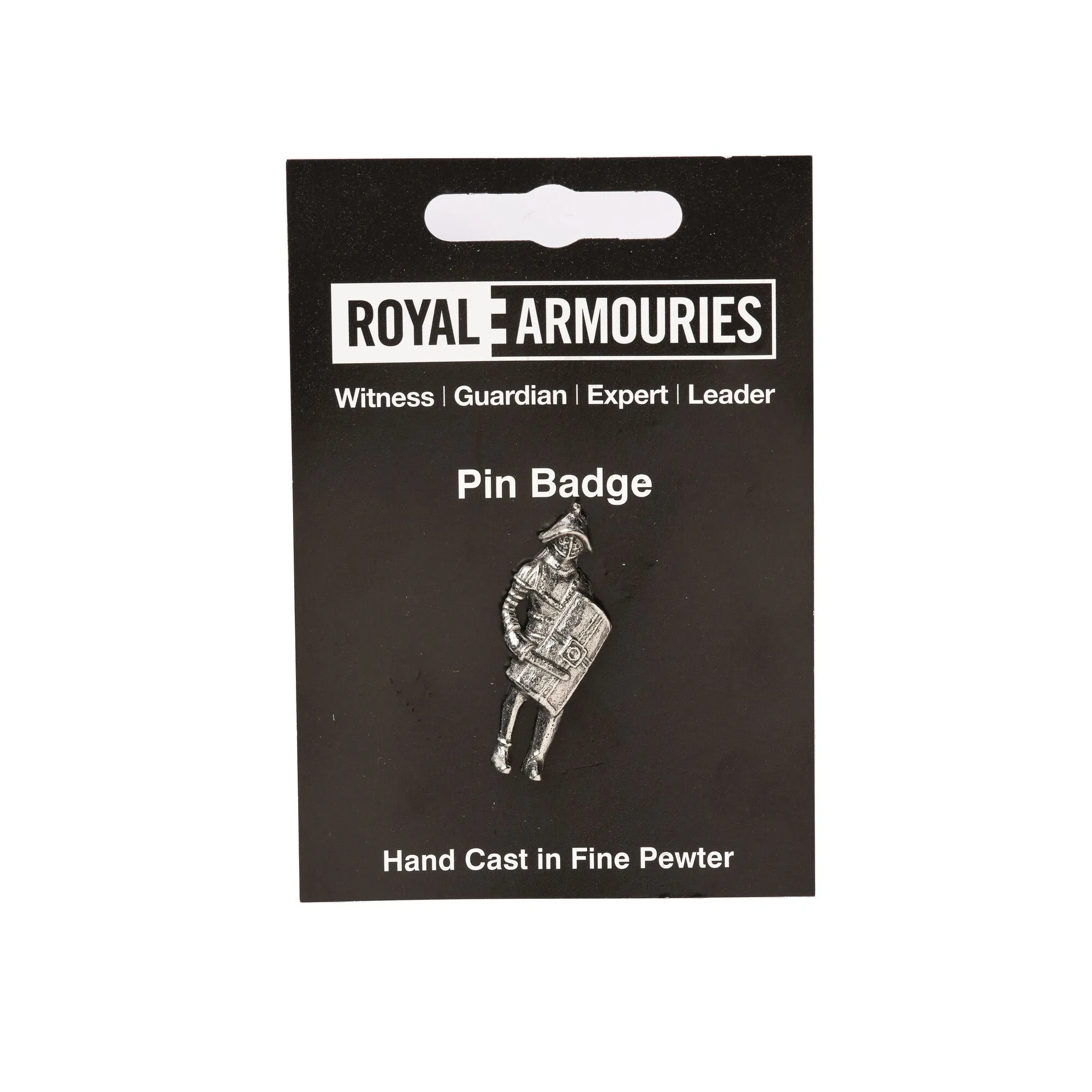 Roman Gladiator Pin Badge
