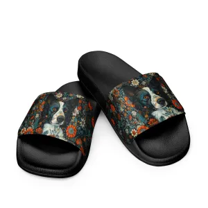 Rose Paws Women's slides